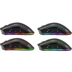 Mouse senza Fili Defender WARLOCK GM-709L Nero