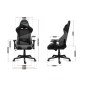 Sedia Gaming Huzaro Force 6.2 Nero/Grigio