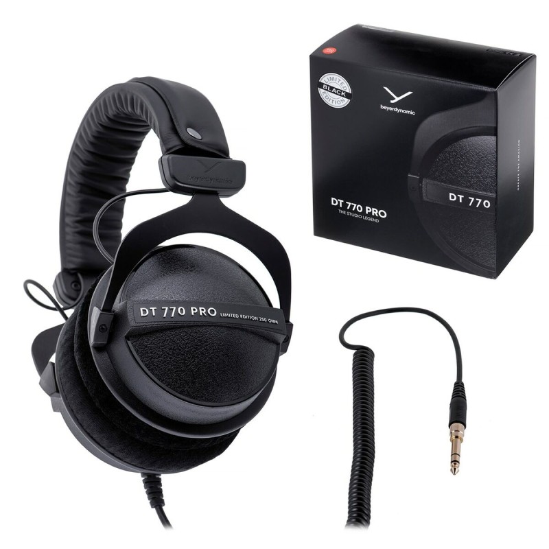 Auricolari Beyerdynamic DT 770 PRO 250 OHM Black Limited Edition Nero