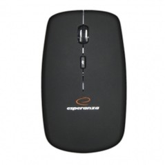 Mouse senza Fili Esperanza EM120K Nero/Argentato