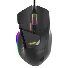 Mouse Patriot Memory Viper V570 RGB Azzurro Nero Rosso Verde