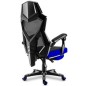 Sedia Gaming Huzaro Combat 3.0 Azzurro Nero Nero/Blu