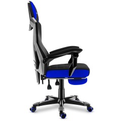 Sedia Gaming Huzaro Combat 3.0 Azzurro Nero Nero/Blu