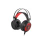 Auricolari con Microfono Genesis NEON 360 Rosso Nero