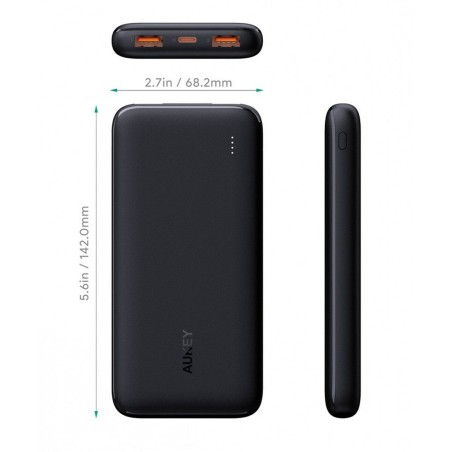 Powerbank Aukey PB-N73S Nero 10000 mAh