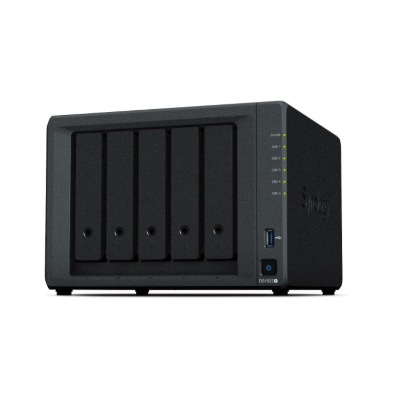 Memorizzazione in Rete NAS Synology DS1522+ 8 GB AMD Ryzen R1600 8 GB RAM