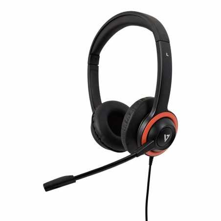 Auricolari con Microfono V7 HA530E               Nero