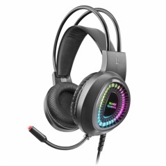 Auricolari con Microfono Mars Gaming MH122 Nero 1,8 m