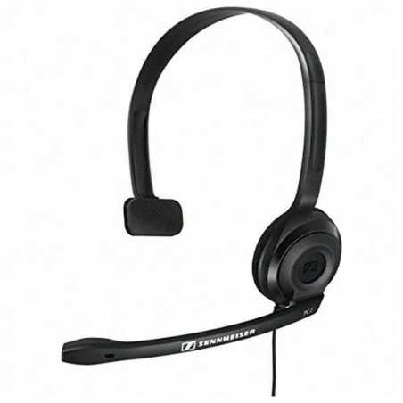 Auricolari con Microfono Sennheiser PC 2 CHAT Nero