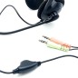 Auricolari ELBE AU660MIC Nero