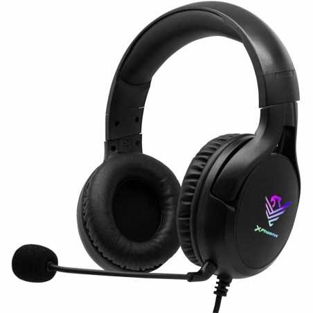 Auricolari con Microfono Phoenix SPECTRUM 7.1 Nero