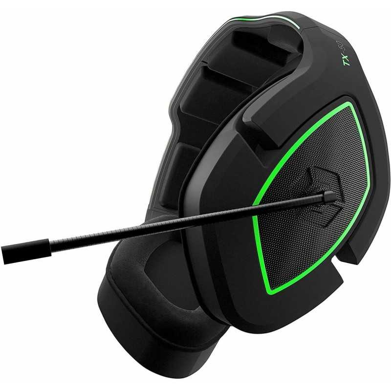 Auricolari con Microfono GIOTECK TX-50 Nero Verde Nero/Verde