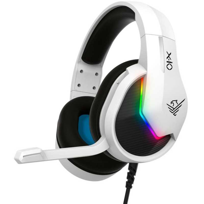 Auricolari con Microfono Phoenix X-IO RGB Bianco