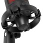 Microfono da Tavolo Savio SONAR PRO 01 Nero Rosso