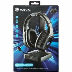 Auricolari con Microfono Gaming NGS GHX-600 Nero