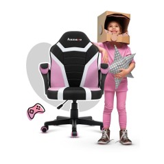 Sedia Gaming Huzaro HZ-Ranger 1.0 pink mesh Nero/Rosa Bambini