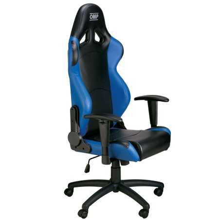 Sedia Gaming OMP OMPHA/777E/NB Nero/Blu