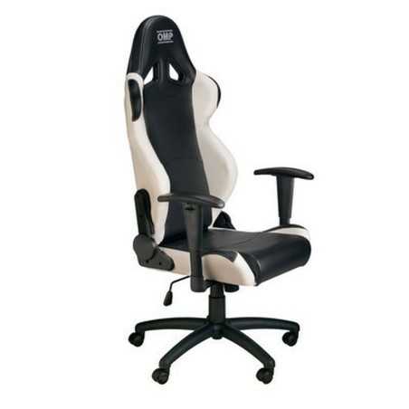 Sedia Gaming OMP OMPHA/777E/NW Nero/Bianco