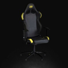 Sedia Gaming OMP HA/777E/NG Nero/Giallo