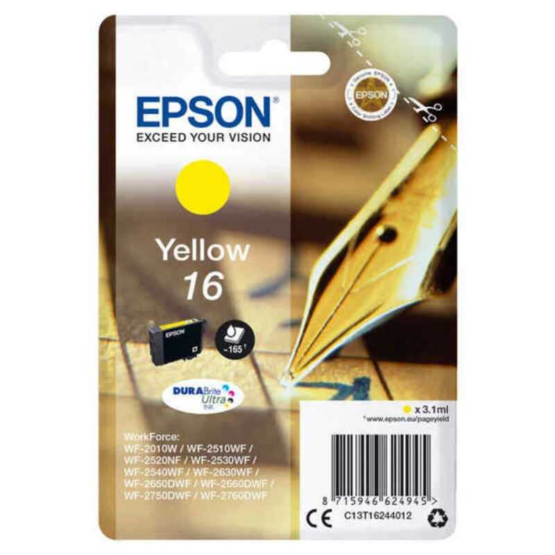 Cartuccia ad Inchiostro Originale Epson 16 Giallo