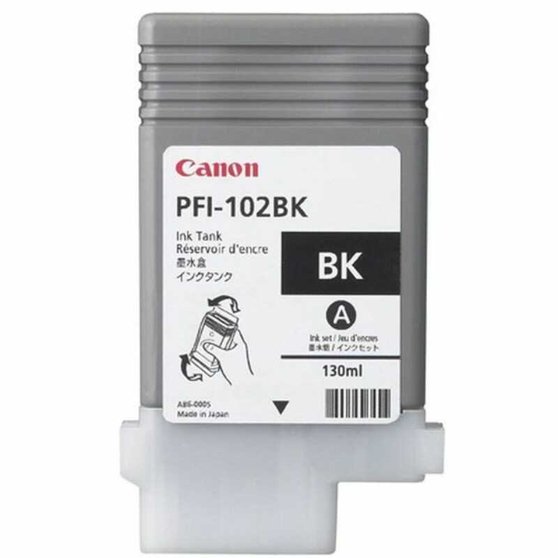 Toner Originale Canon PFI-102BK Nero