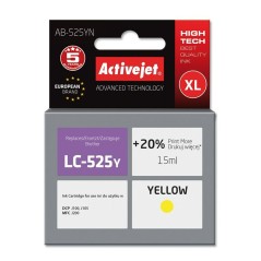 Cartuccia ad Inchiostro Originale Activejet AB-525YN Giallo