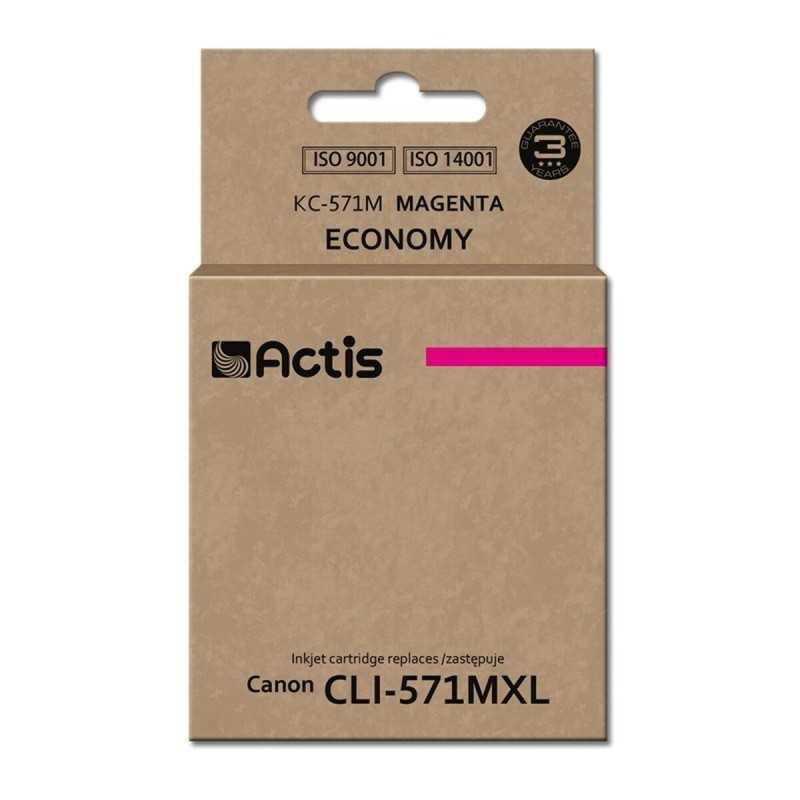 Cartuccia ad Inchiostro Originale Actis KC-571M Bianco Magenta