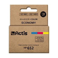 Cartuccia ad Inchiostro Originale Actis KH-652CR Ciano/Magenta/Giallo