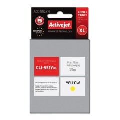 Cartuccia ad Inchiostro Originale Activejet ACC-551YN Giallo