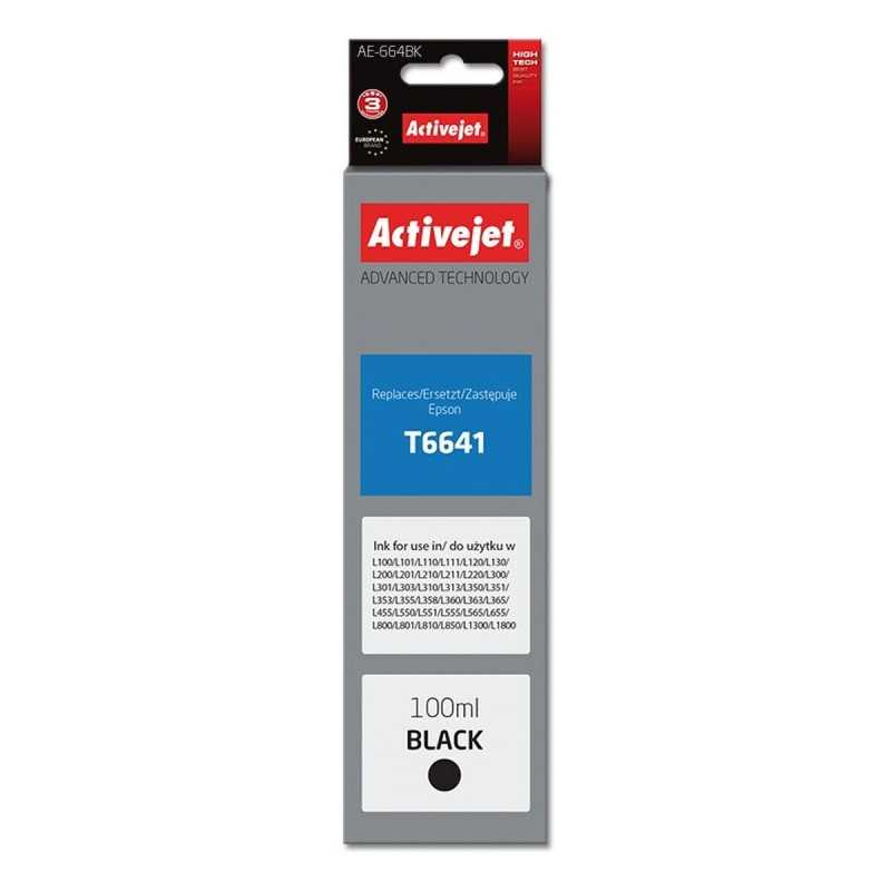 Cartuccia ad Inchiostro Originale Activejet AE-664Bk Nero