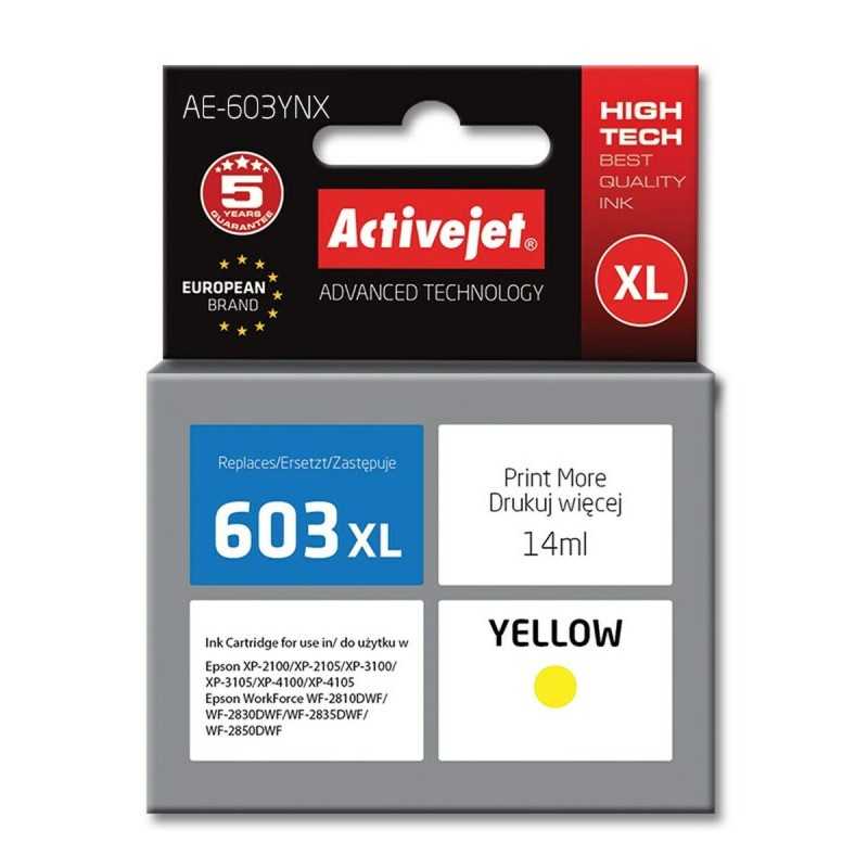 Cartuccia ad Inchiostro Originale Activejet AE-603YNX Giallo