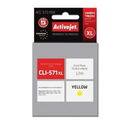 Cartuccia ad Inchiostro Originale Activejet ACC-571YNX Giallo