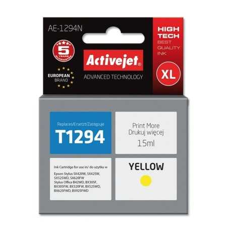 Cartuccia ad Inchiostro Originale Activejet AE-1294N Giallo