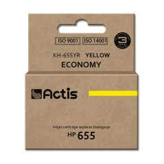 Cartuccia ad Inchiostro Originale Actis KH-655YR Giallo