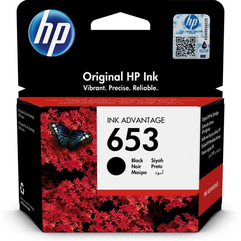 Cartuccia ad Inchiostro Originale HP 653 Nero