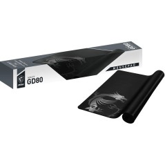 Tappeto Gaming MSI Agility GD80 Nero 120 x 60 cm