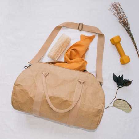 Borsa da Viaggio KSIX WeekendBag Marrone Eco-friendly carta kraft