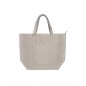 Shopping Bag KSIX Grigio Poliestere carta kraft