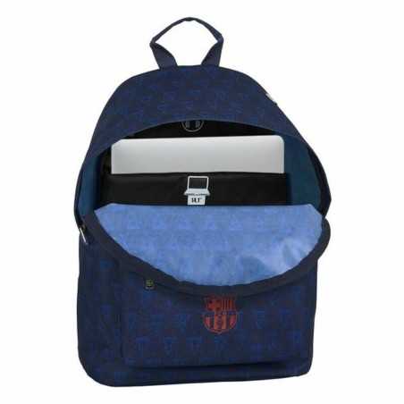 Zaino per Portatile F.C. Barcelona 14,1'' Blu Marino 31 x 41 x 16 cm