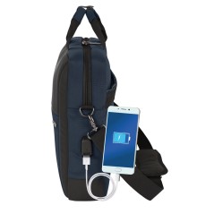 Valigetta per Portatile e Tablet Safta +tablet+usb safta safta business  Blu scuro 41 x 33 x 9 cm