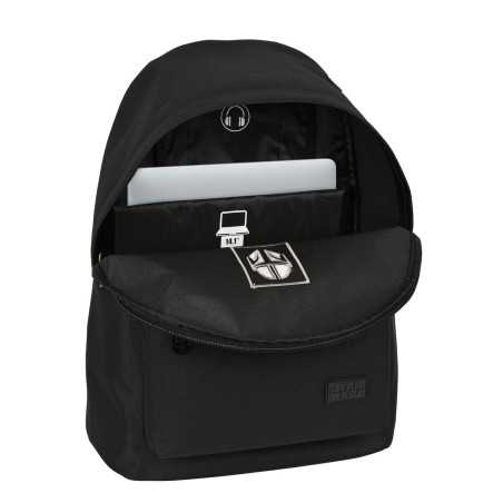 Zaino per Portatile The Mandalorian 14,1'' Nero