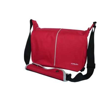 Valigetta per Portatile Addison 1301 Rosso Monocromatica