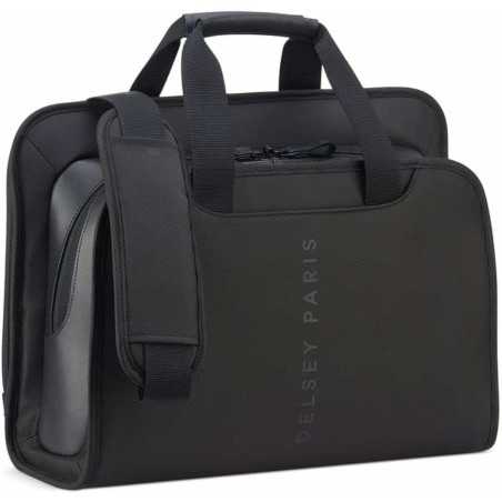 Valigetta per Portatile Delsey Nero 42 x 30 x 14 cm