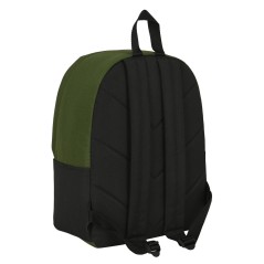 Zaino per Portatile Safta Dark Forest Nero Verde 31 x 40 x 16 cm