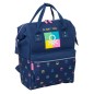 Zaino per Portatile Benetton Cool Blu Marino 27 x 40 x 19 cm