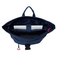 Zaino per Portatile Benetton Italy Blu Marino 28 x 42 x 13 cm