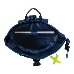 Zaino per Portatile Munich Nautic Blu Marino 28 x 42 x 13 cm