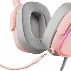 Auricolari con Microfono Gaming Mars Gaming MHAXP Rosa