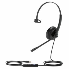 Auricolari con Microfono Yealink YEA_UH34-MONO-T Nero