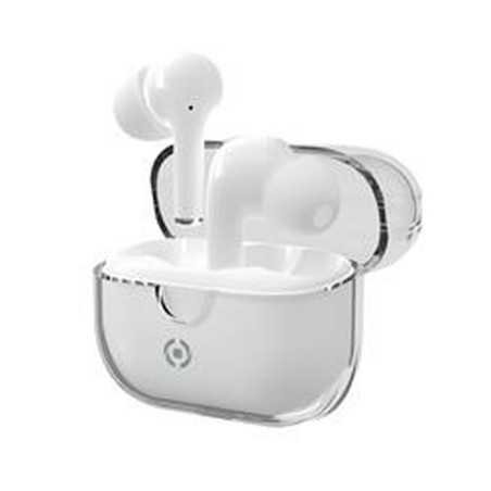 Auricolari con Microfono Celly CLEARWH Bianco